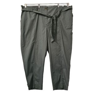 Teal Penningtons Women's Cropped Straight-Leg Pants